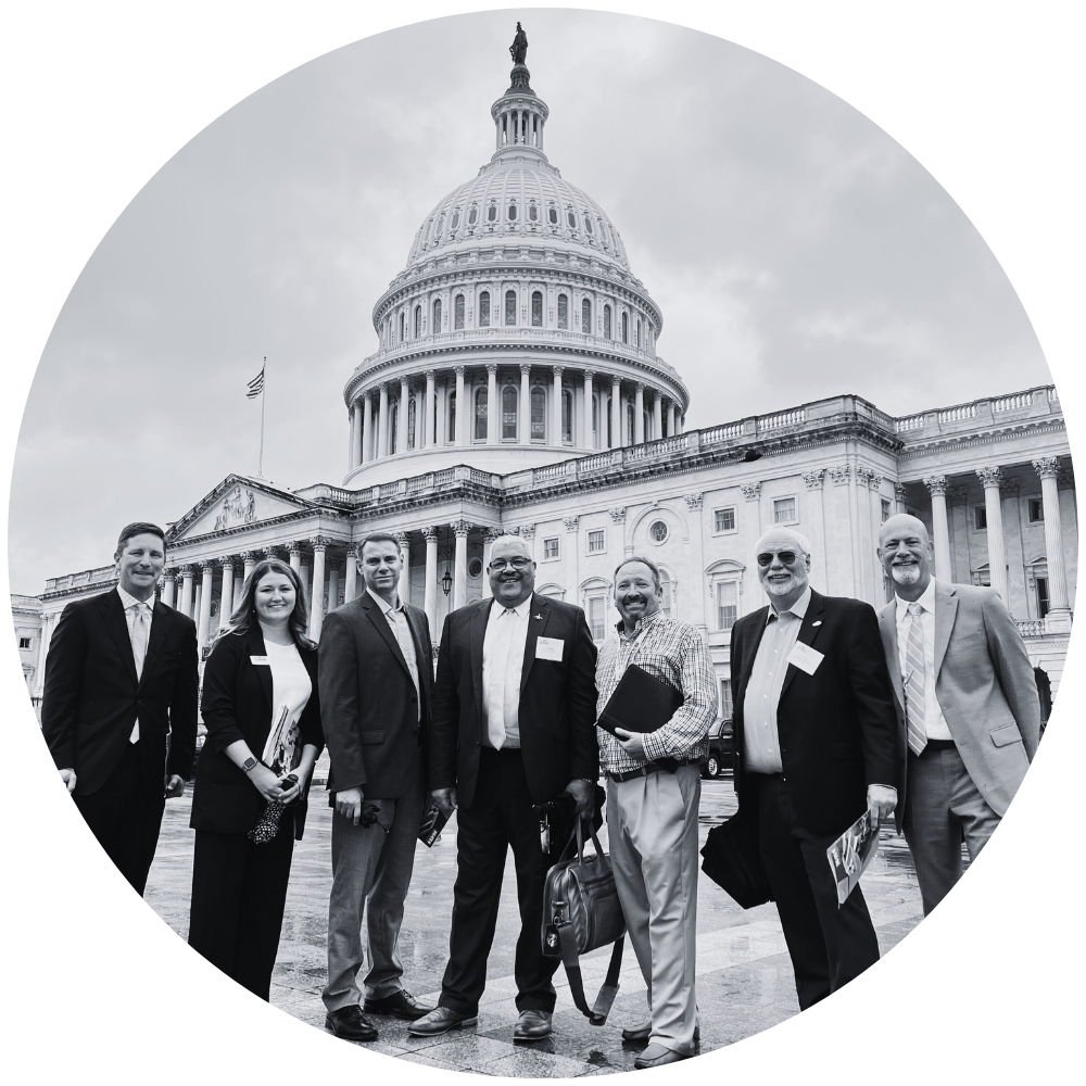 NATA Day on the Hill - Members in front of the U.S. Capitol